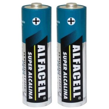 Imagem de Pilha AA alcalina Alfacell 2 peças