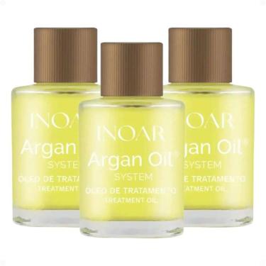 Imagem de Kit Inoar Argan Oil: 3 Óleo De Tratamento 7ml