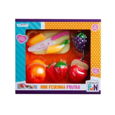 Imagem de Creative Fun Multi Mini Feirinha Frutas Multikids - BR1111, UNICO, Cor
