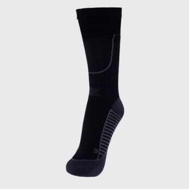 Imagem de Meia Lupo Sport Veneza Running Cano Longo Preta, 37-40