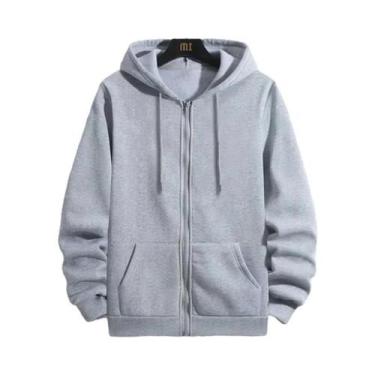 Imagem de Conjunto De Moletom Masculino De 2 Peças Com Capuz E Zíper, Calça De M