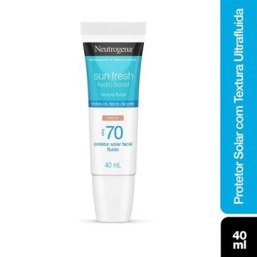 Imagem de Protetor Solar Neutrogena Sun Fresh Hydro Boost FPS 70 Cor 2.0 40ml