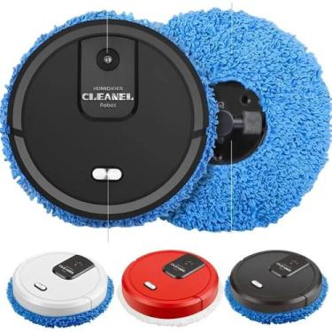 Imagem de Esfregão Automático Varredor Com Pano Para Limpeza Preto Bivolt Entreg