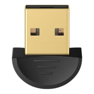 Imagem de Adaptador Usb Wireless Bluetooth 5.0 Dongle Conector Pc Notebook Fone 