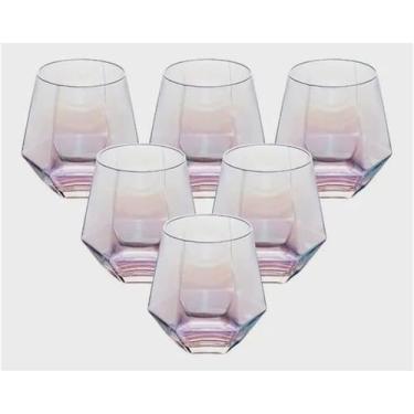 Imagem de Jogo Copos Diamond Furtacor 6 Pçs 320ml - Tuut
