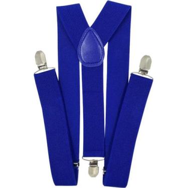 Imagem de Suspensórios Masculino Feminino Largo Plus Size Gg Ajustavel - RPires,