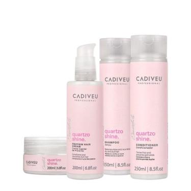 Imagem de Kit Cadiveu Professional Quartzo Shine Shampoo Condicionador Máscara e