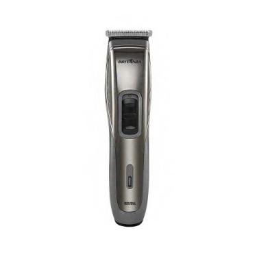 Imagem de Cortador de Cabelos Britânia BCR20SG Sem Fio Cinza Bivolt, Único, Bivo