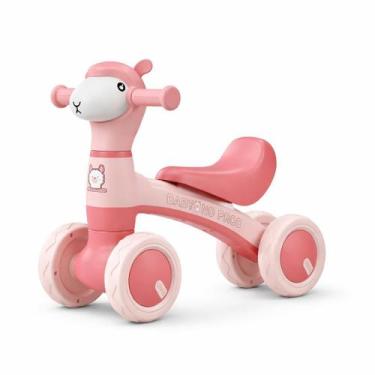 Imagem de Bicicleta de Equilíbrio Infantil 4 Rodas Sem Pedal Modelo Ovelha para 