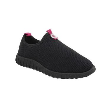Imagem de Tênis Feminino Infantil Slip On Molekinha Escolar e Casual 2570100, Pr