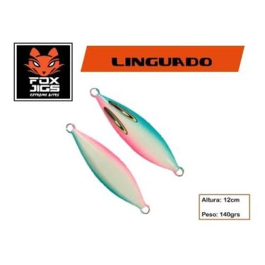 Imagem de Isca Artificial Slow Jig - Linguado 140g - 12cm - Fox Jig - Varias Cor