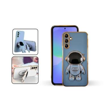 Imagem de Capinha Compatível com Samsung A36 A56 Suporte Astronauta - Genérica, 