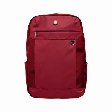 Imagem de Mochila Executiva Em Poliéster A Prova D'Água 18L Vermelho - Swissland