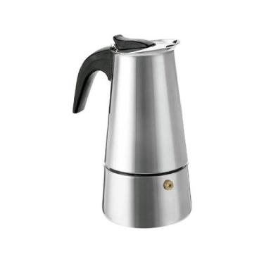 Imagem de Cafeteira Italiana Aço Inox Cozinha Café Cappuccino 9 Xícaras 450ml - 