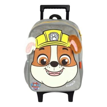 Imagem de Mochila Rodinhas Creche Infantil Patrulha Canina Rubble Luxcel