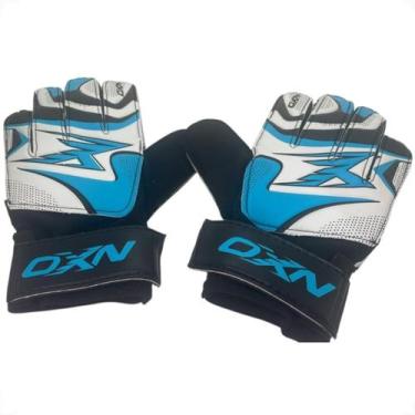 Imagem de Luva Goleiro OXN Express 2, Branco azul, 5