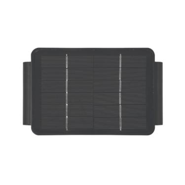 Imagem de Arandela LED Solar Lia para Iluminação Externa Decorativa 70lm 3000K 4 Fachos Preta G-Light