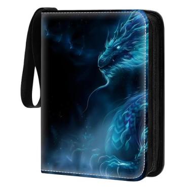 Imagem de Álbum para Cards RCZCORN Dragon Neon Shadows com 400 Bolsos