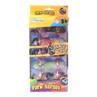 Imagem de Skate de Dedo Kit Park Street - Brinkzania - BBR Toys