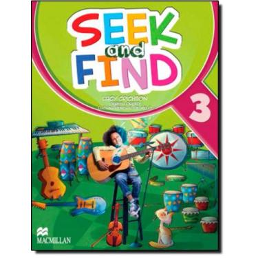 Imagem de Seek And Find 3 Students Book With Multi Rom Digital Book - MACMILLAN 