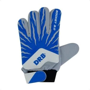 Imagem de Luva de Goleiro Infantil Rocket 3.0 DRB Original, 4, Cinza, Skyblue