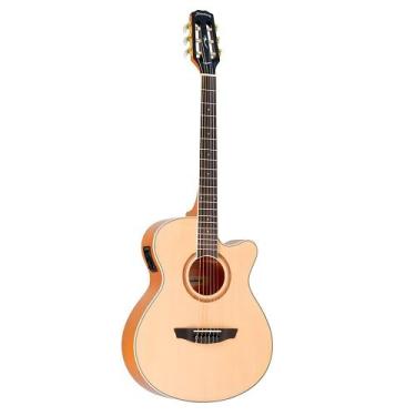 Imagem de Violão Strinberg Vienna VE30C NS Natural Fosco Euro Series de Nylon C/
