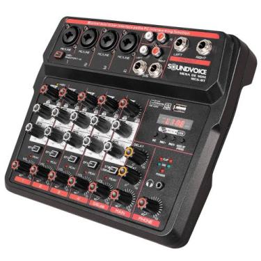 Imagem de Mesa de Som Soundvoice MC6 com Bluetooth USB EFX e Interface USB, MC S