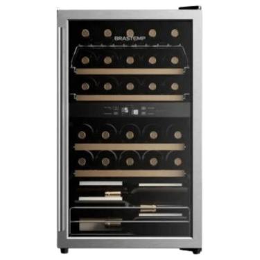 Imagem de Adega Brastemp 33 Garrafas Titanium 220V Modelo ZB33BE, 110V