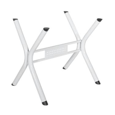 Imagem de Pé De Mesa Para Mesa Sala De Jantar Cozinha Base 1,20 Aço Reforçada P/