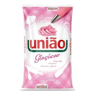 Imagem de Açúcar de Confeiteiro Glaçúcar UNIÃO Pacote 500g - UNIAO