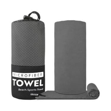 Imagem de Toalha De Viagem Super Macia E De Secagem Rápida Em Microfibra, Absorv