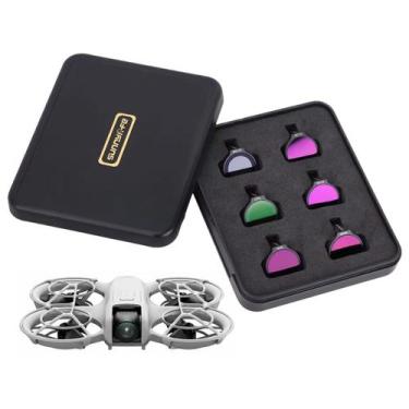 Imagem de kit Filtro ND 8 16 32 64 MCUV CPL Drone Neo DJI - Sunnylife