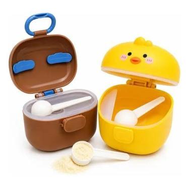 Imagem de Porta Leite Em Pó Com Dosador E Nivelador Bebê Infantil - - AMIGOLD, A