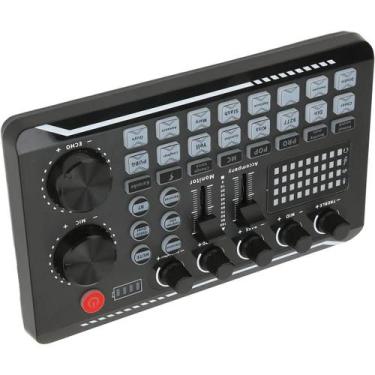 Imagem de Mixer De Áudio Externo Live Sound Card Celular Tablet E Pc - Sem marca