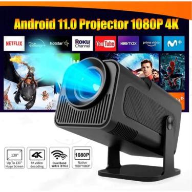 Imagem de Projetor Hy320 Mini Portátil 4K HD Android 110v/220v - keystone
