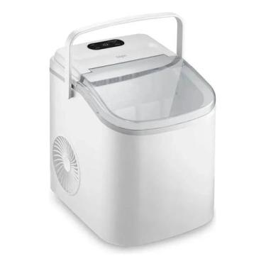 Imagem de Máquina De Gelo Easy Ice 12kg Com Painel De Led Branca Elgin Branco, 1