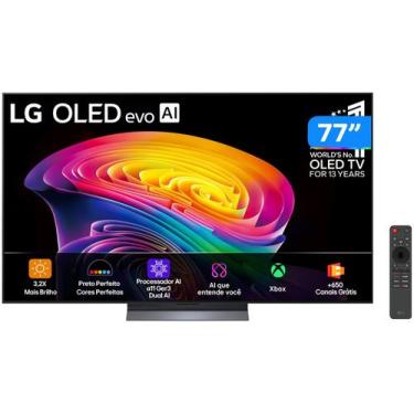 Imagem de Smart TV 77" LG 4K Ultra HD OLED OLED77C6PSA WebOS 26 2026, 77"