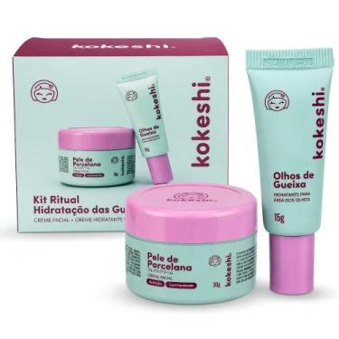 Imagem de Kit Kokeshi Ritual Hidratação Das Gueixas: Creme Facial 30g e Hidratan