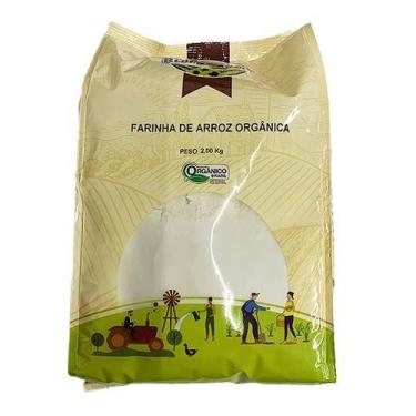 Imagem de Farinha de Arroz Orgânica Biorgânica 2kg
