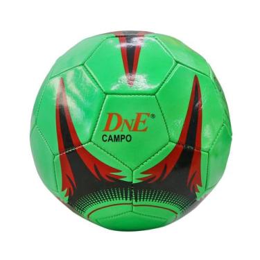 Imagem de Bola de futebol de pvc para campo (tamanho 05) - Lojas 10, Verde