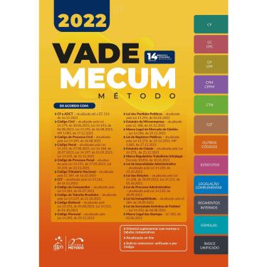 Imagem de Livro - Vade Mecum Método 2022