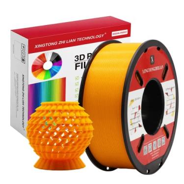 Imagem de PLA Filament 1.75mm, 3D Printer Filament for 3D Printers Accuracy +/- 0.02 mm 1Kg Spool, 1.75mm, Orange