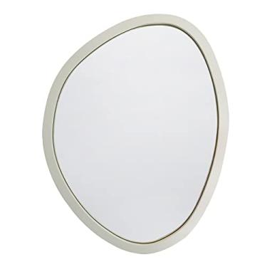 Imagem de Espelho Decorativo Orgânico Branco 58x70 cm Eg