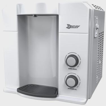 Imagem de Purificador de água gelada Leaf Pury Branco - Refrigerador por compressor