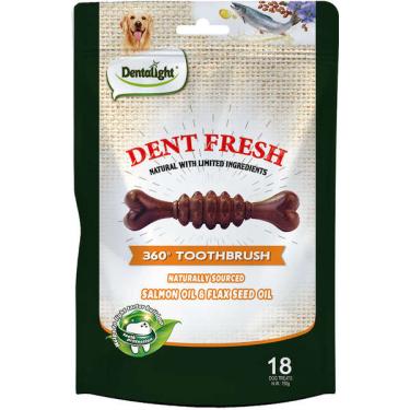 Imagem de Petisco Dentalight Dent Fresh 360 Óleos de Salmão e Linhaça para Cães - 150 g