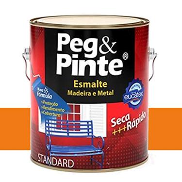 Imagem de Tinta Esmalte Sint Peg & Pinte Laranja 3,6 L Eucatex