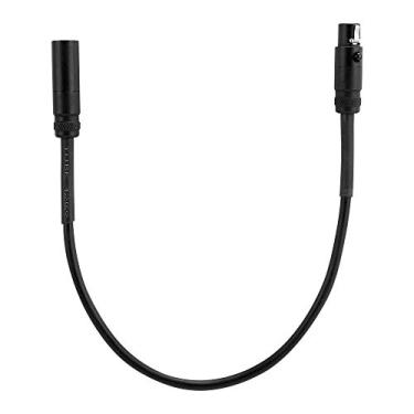 Imagem de Cabo de da Wendry, cabo de conexão de macho para fêmea de 3 pinos, para conexão de interface de microfone de câmera DSLR com câmera, com características estáveis.,