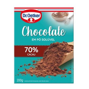 Imagem de Chocolate Em Po -70% Cacau 200G - Dr. Oetker