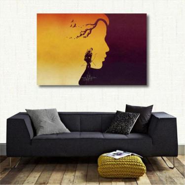 Imagem de Quadro decorativo Jogos Vorazes Artístico - Tela em Tecido 1