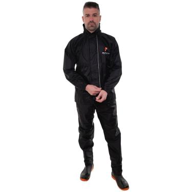 Imagem de Capa De Chuva Conjunto Nylon Full Masculino Preto Pioneira